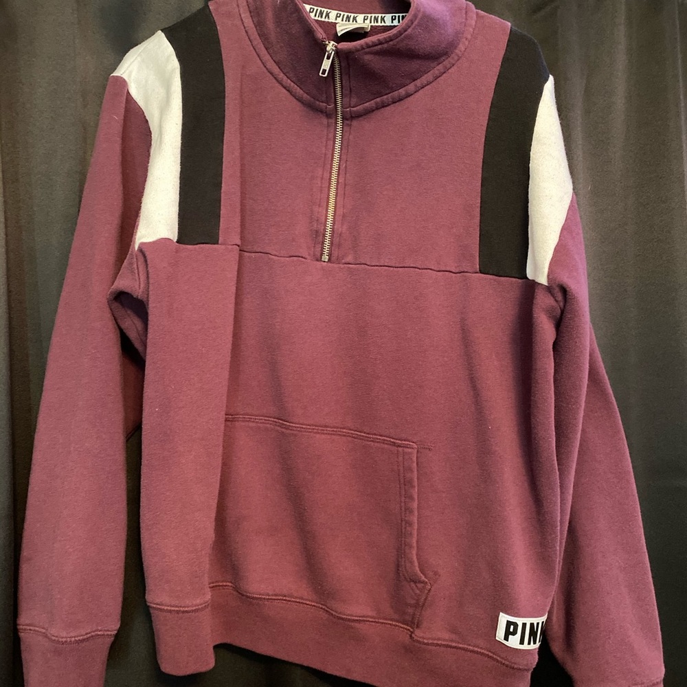 PINK 1/3 Zip SzL